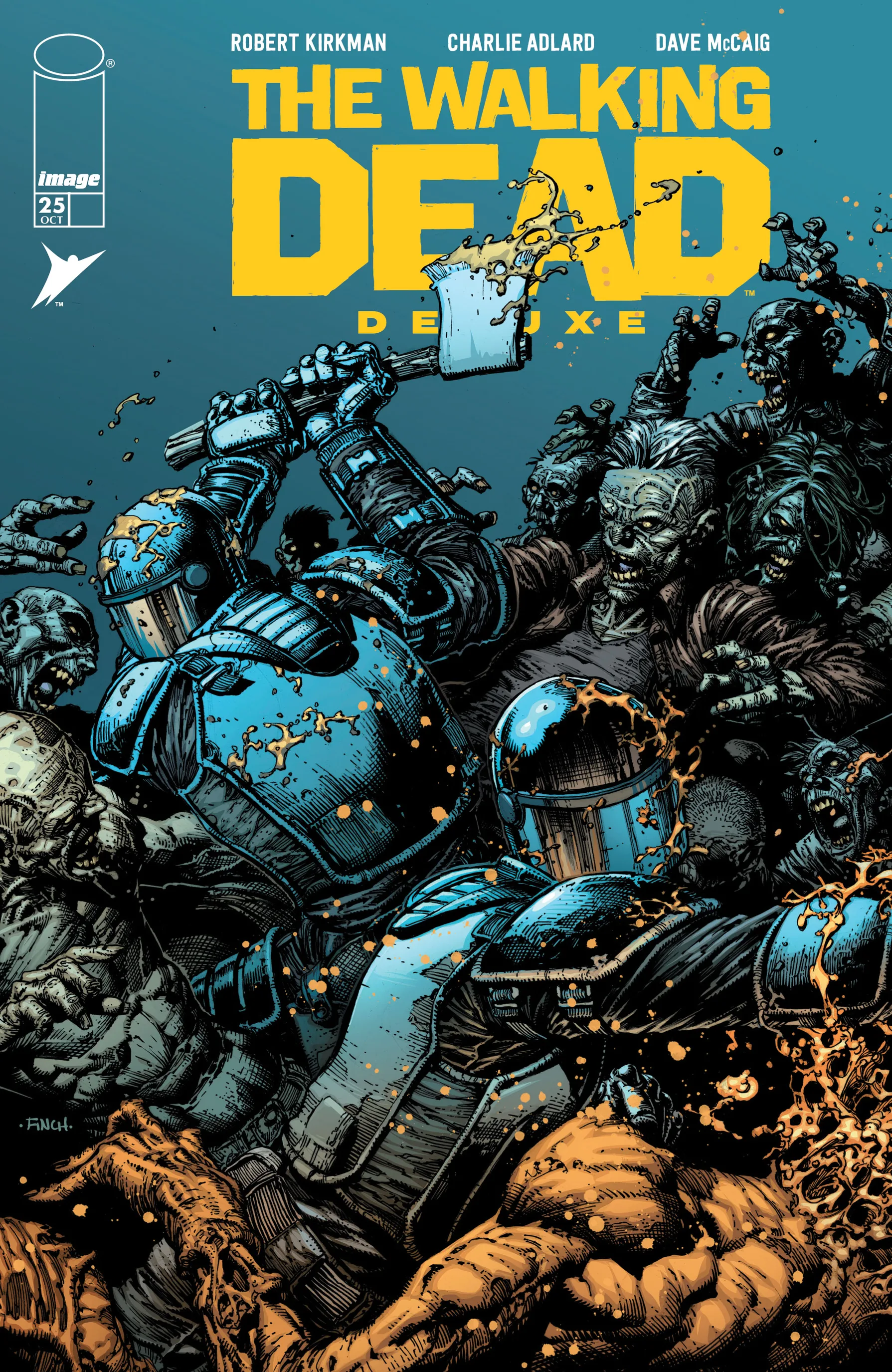 The Walking Dead Deluxe (2020-) #25 cover