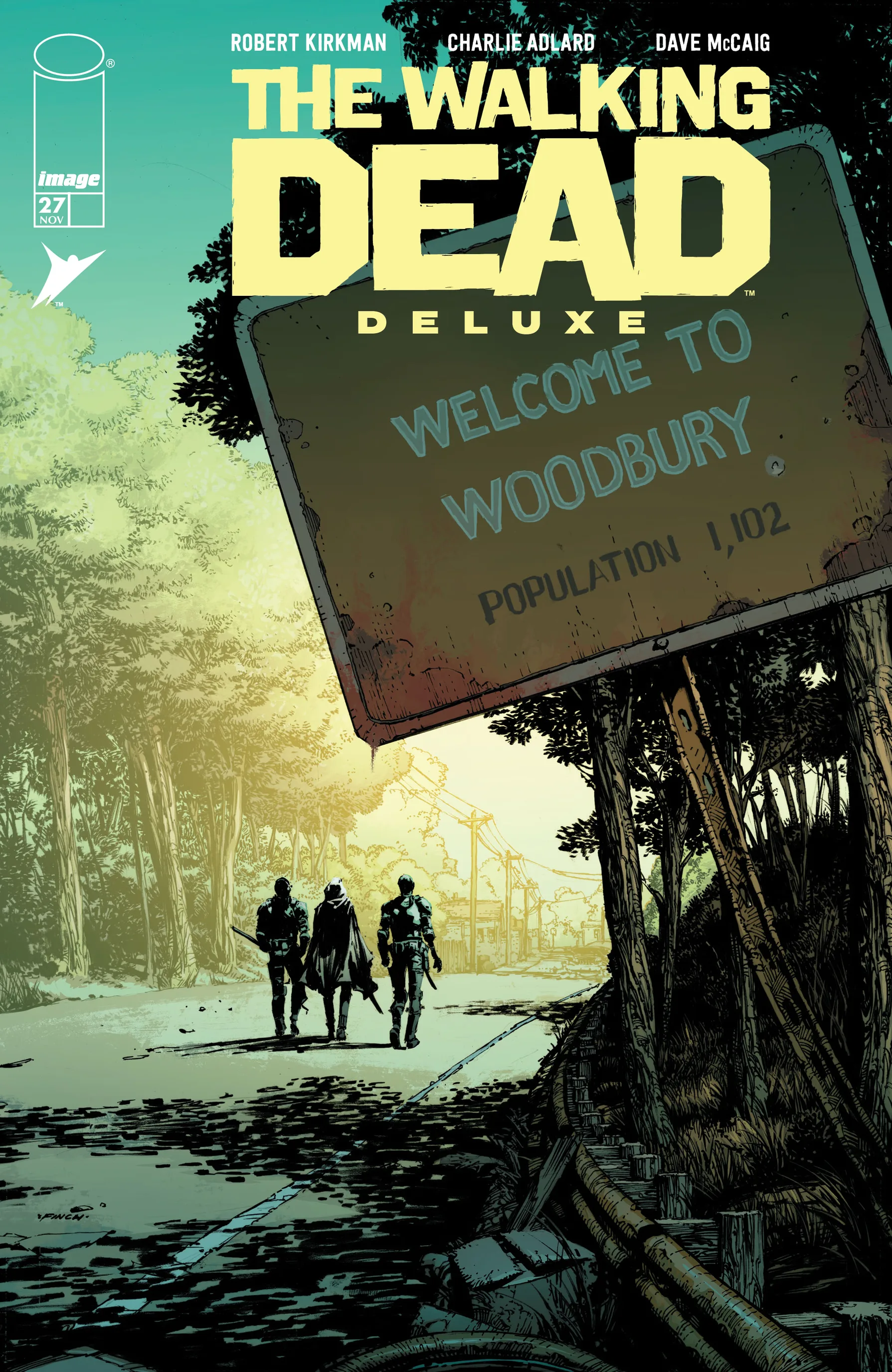 The Walking Dead Deluxe (2020-) #27 cover
