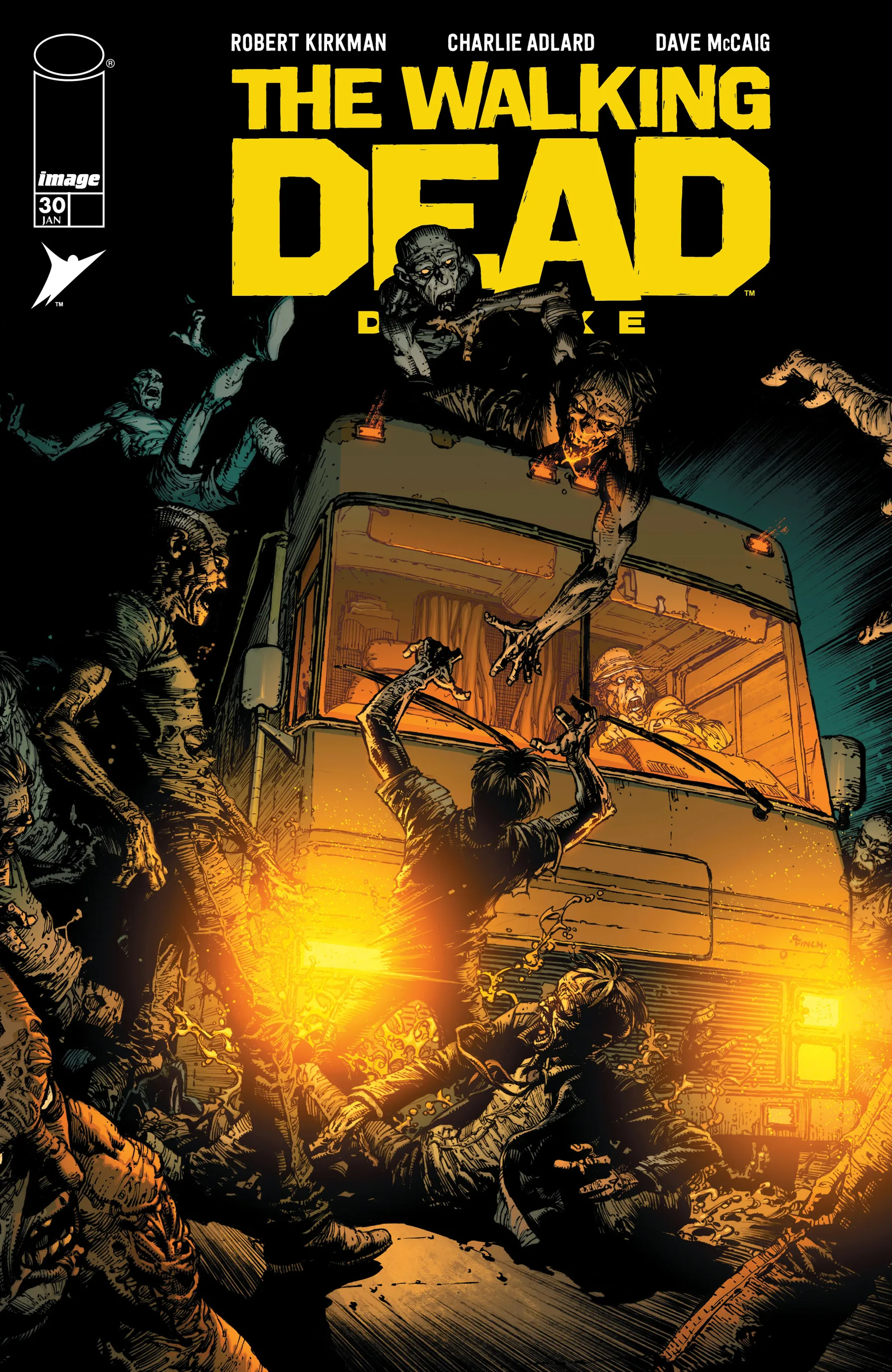 The Walking Dead Deluxe (2020-) #30 cover