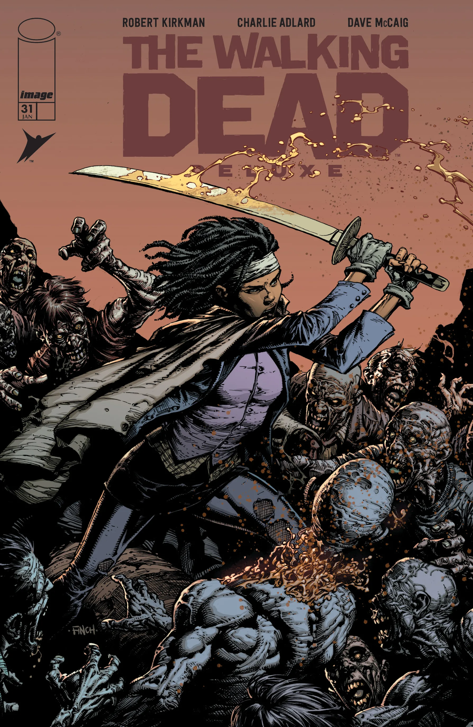 The Walking Dead Deluxe (2020-) #31 cover