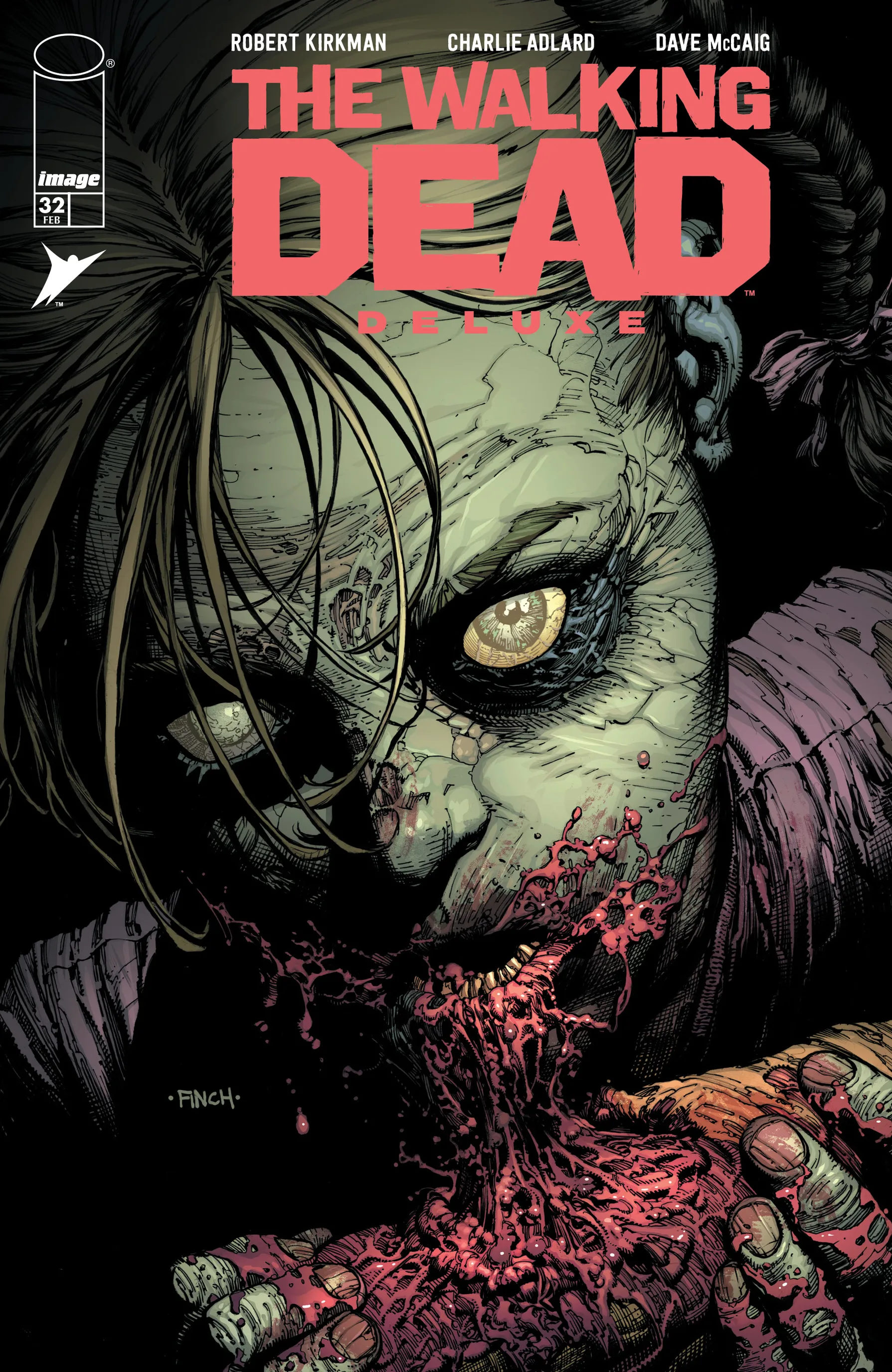 The Walking Dead Deluxe (2020-) #32 cover