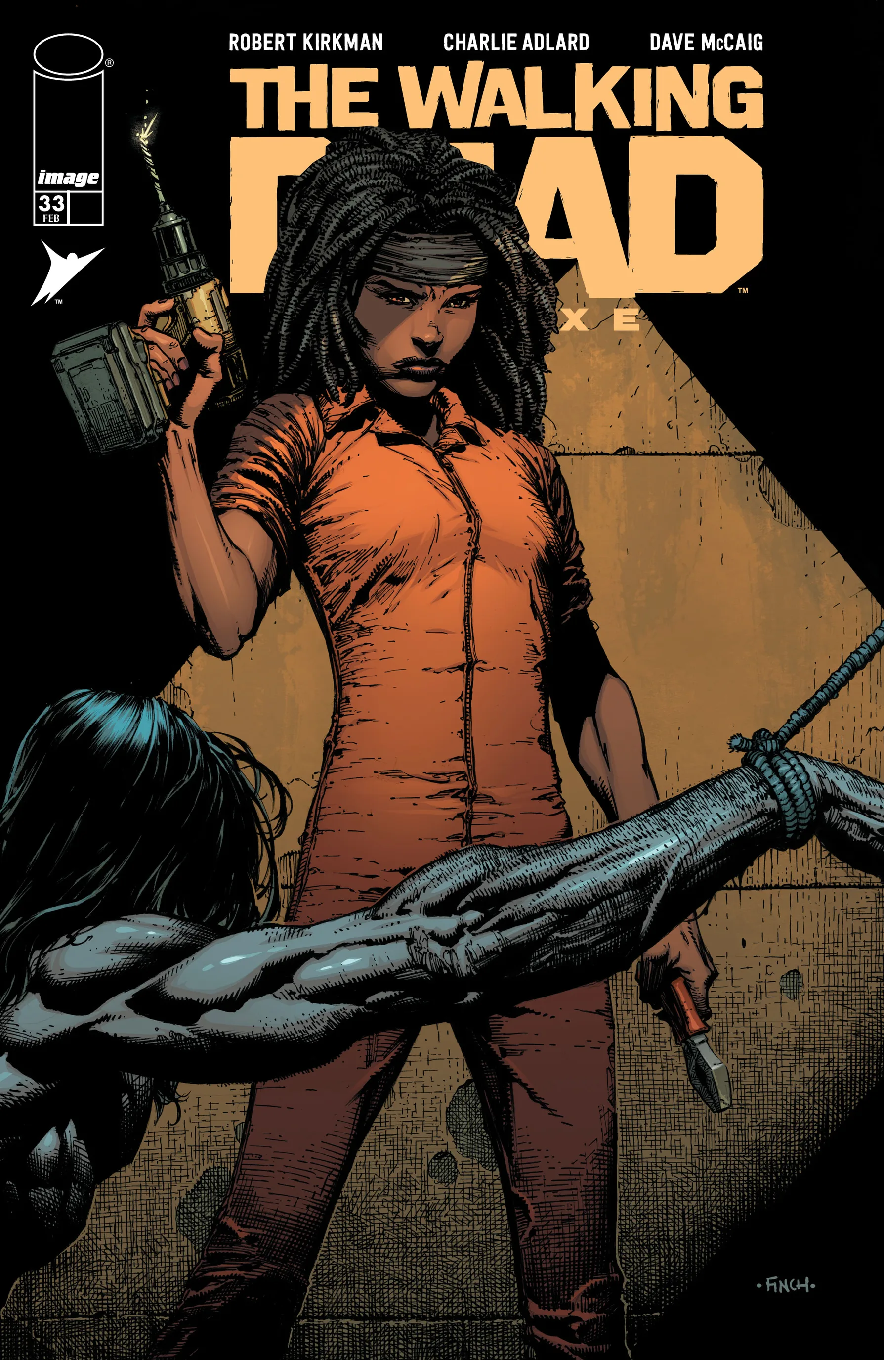 The Walking Dead Deluxe (2020-) #33 cover