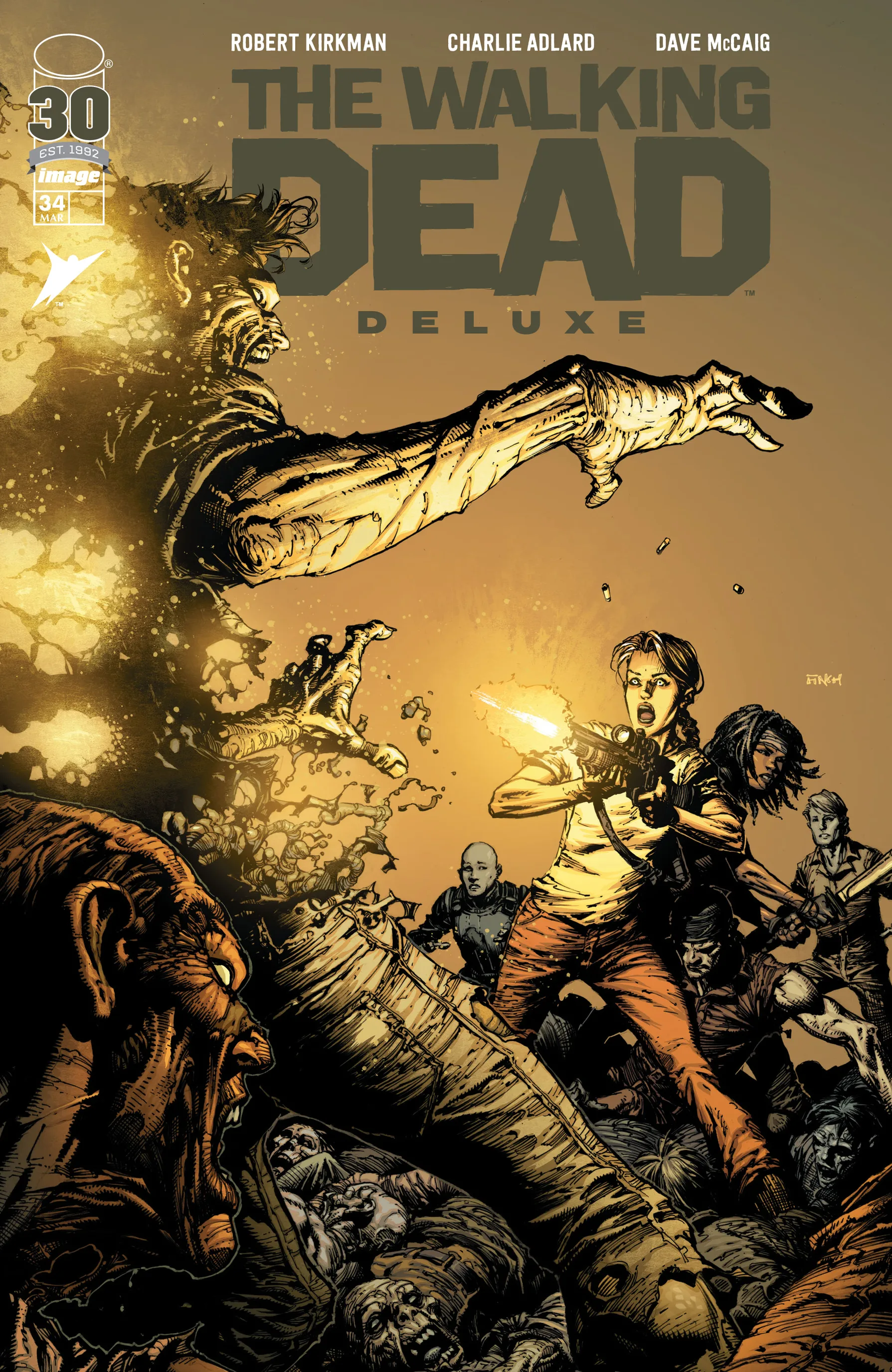 The Walking Dead Deluxe (2020-) #34 cover