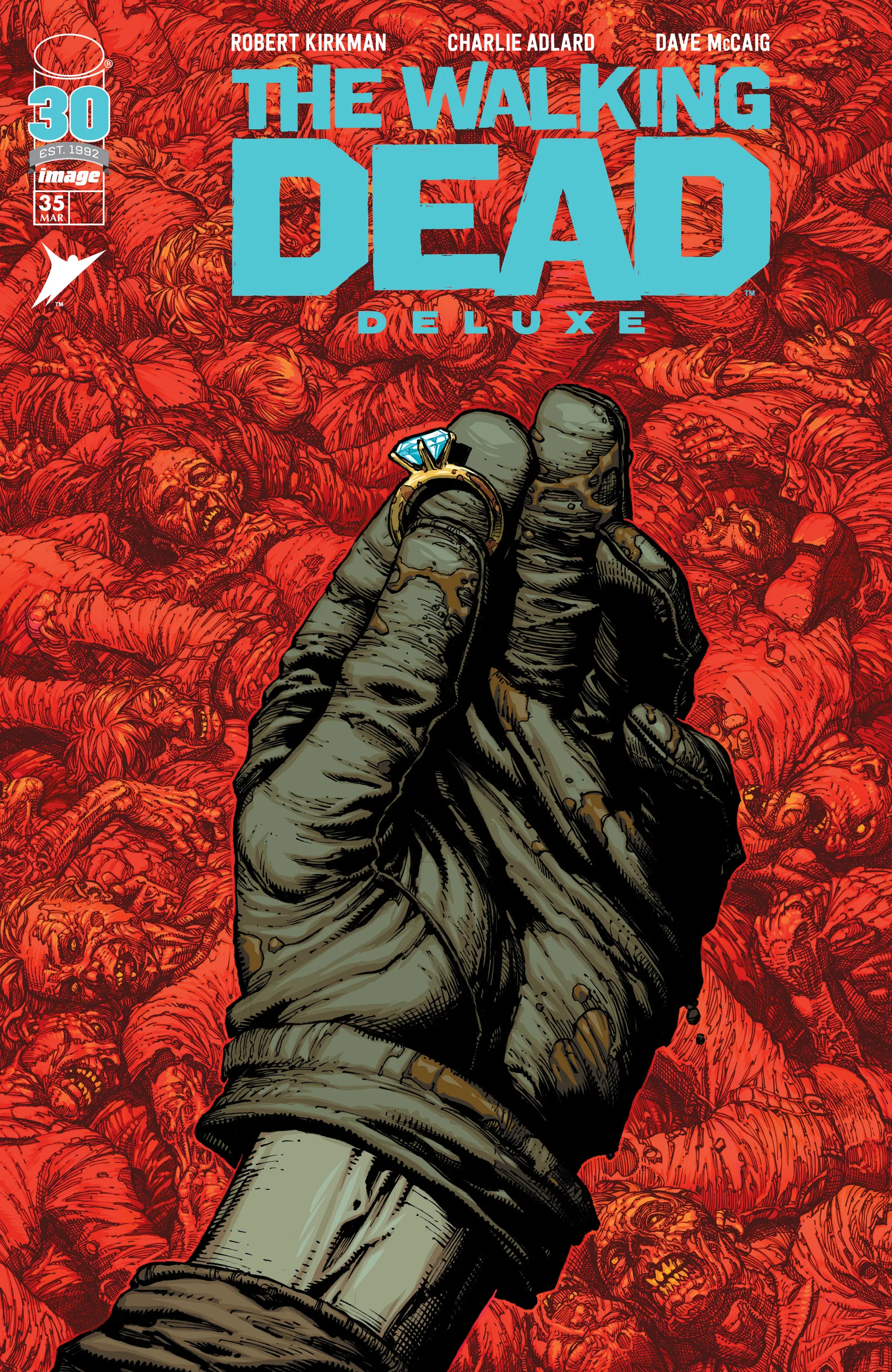 The Walking Dead Deluxe (2020-) #35 cover