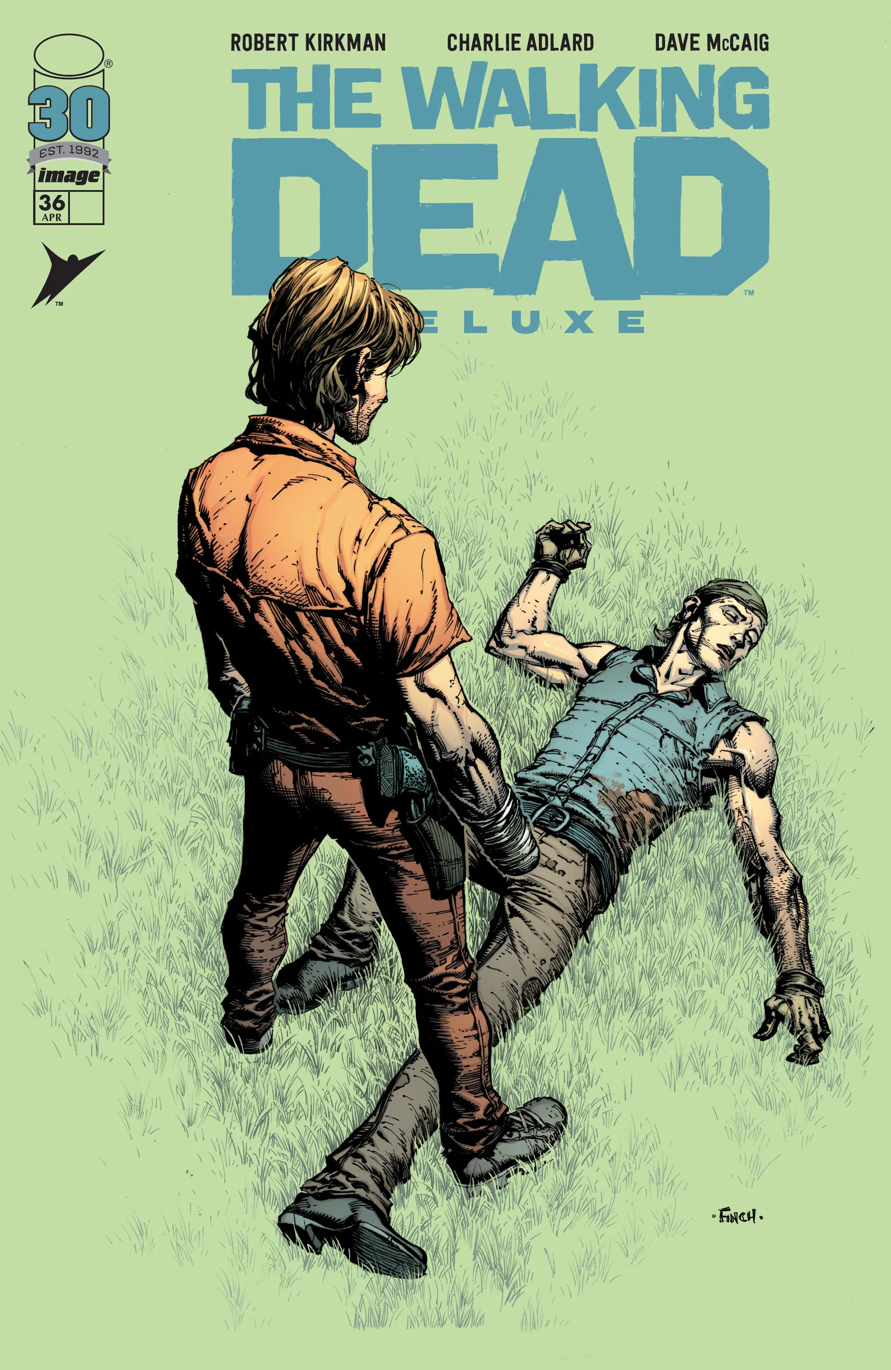 The Walking Dead Deluxe (2020-) #36 cover