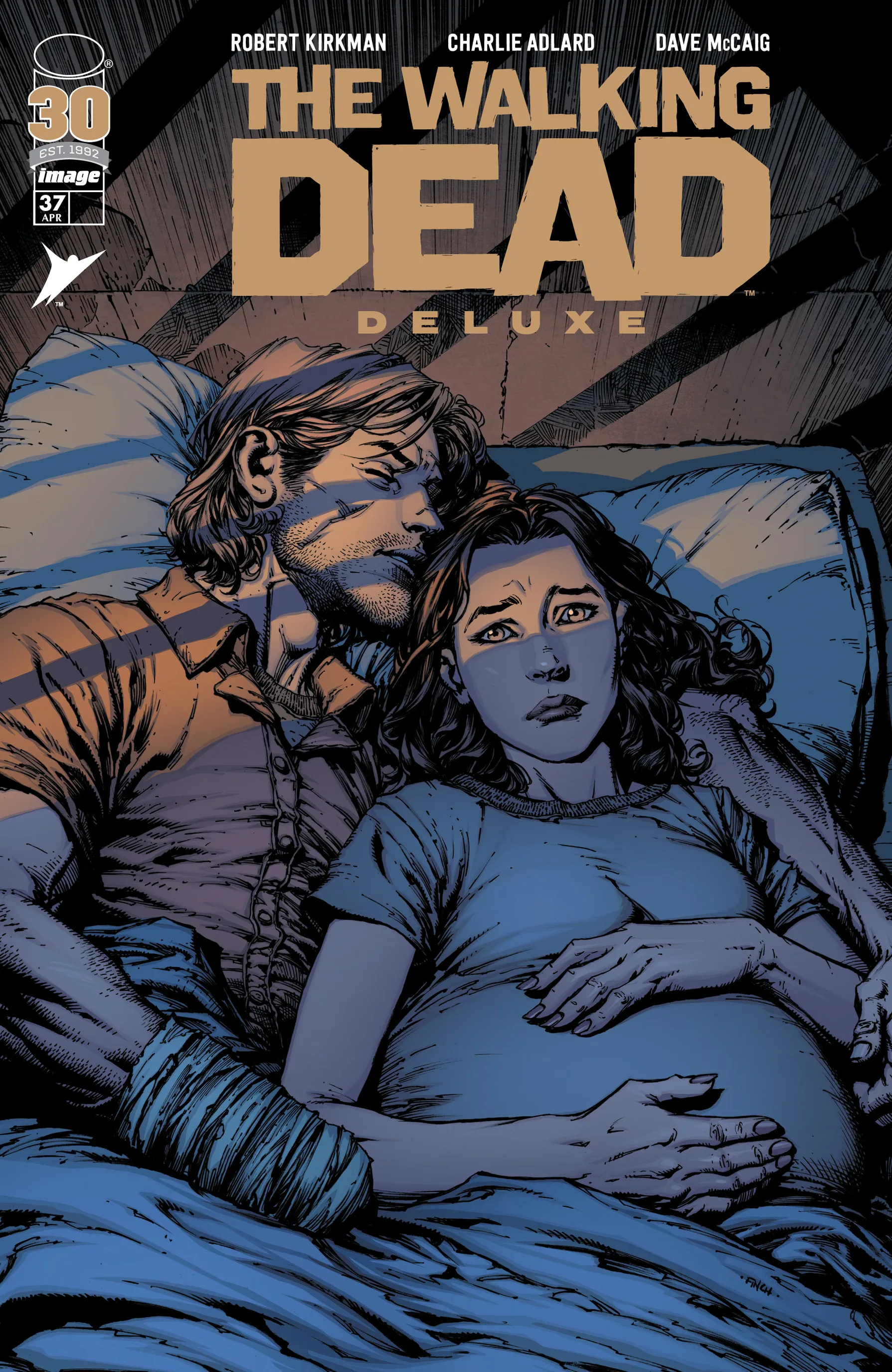 The Walking Dead Deluxe (2020-) #37 cover