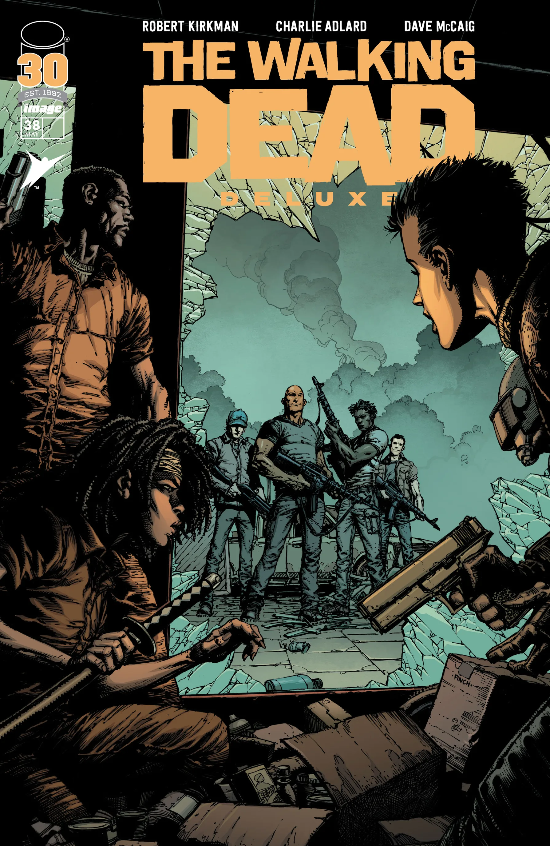 The Walking Dead Deluxe (2020-) #38 cover