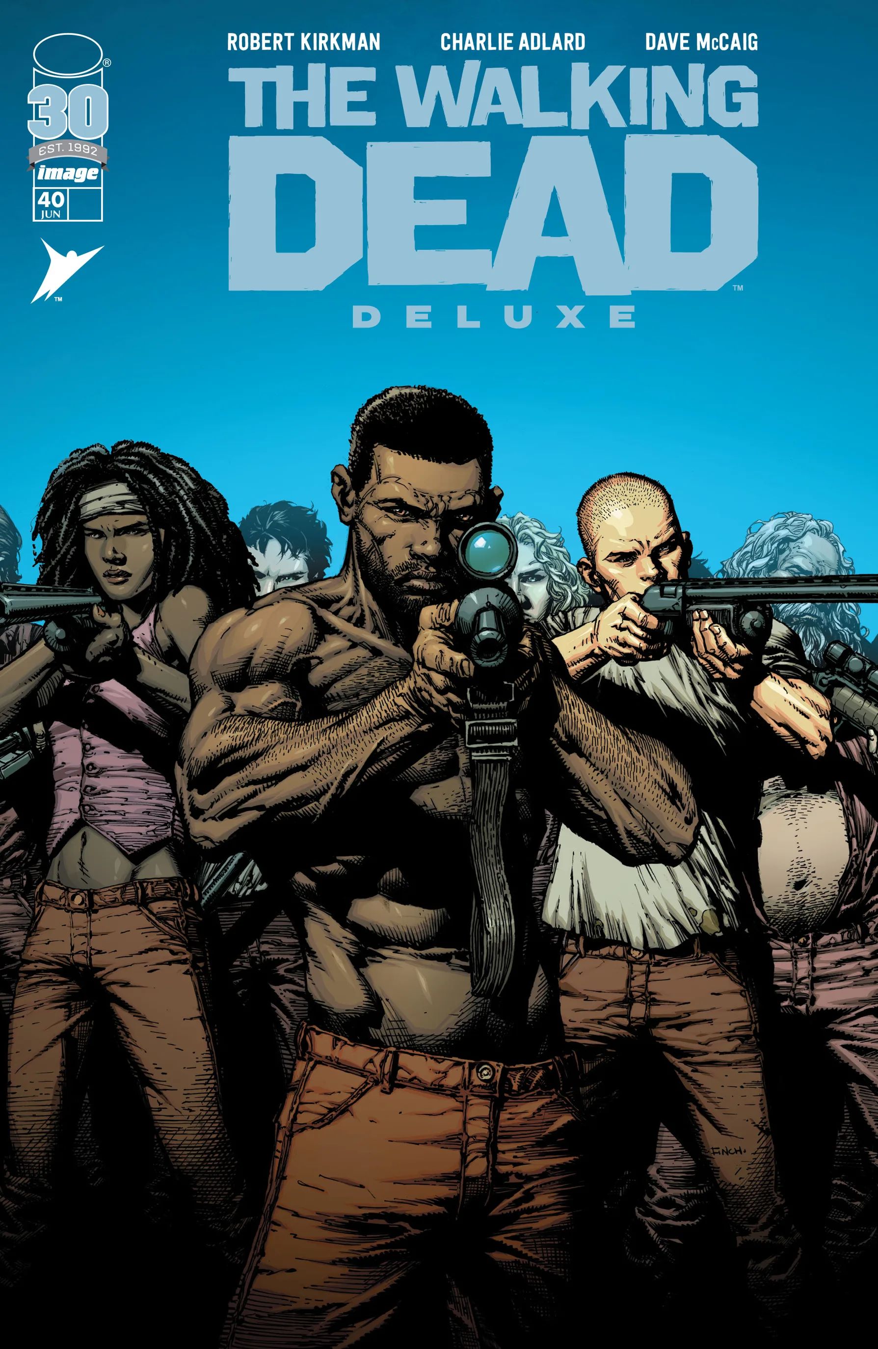 The Walking Dead Deluxe (2020-) #40 cover