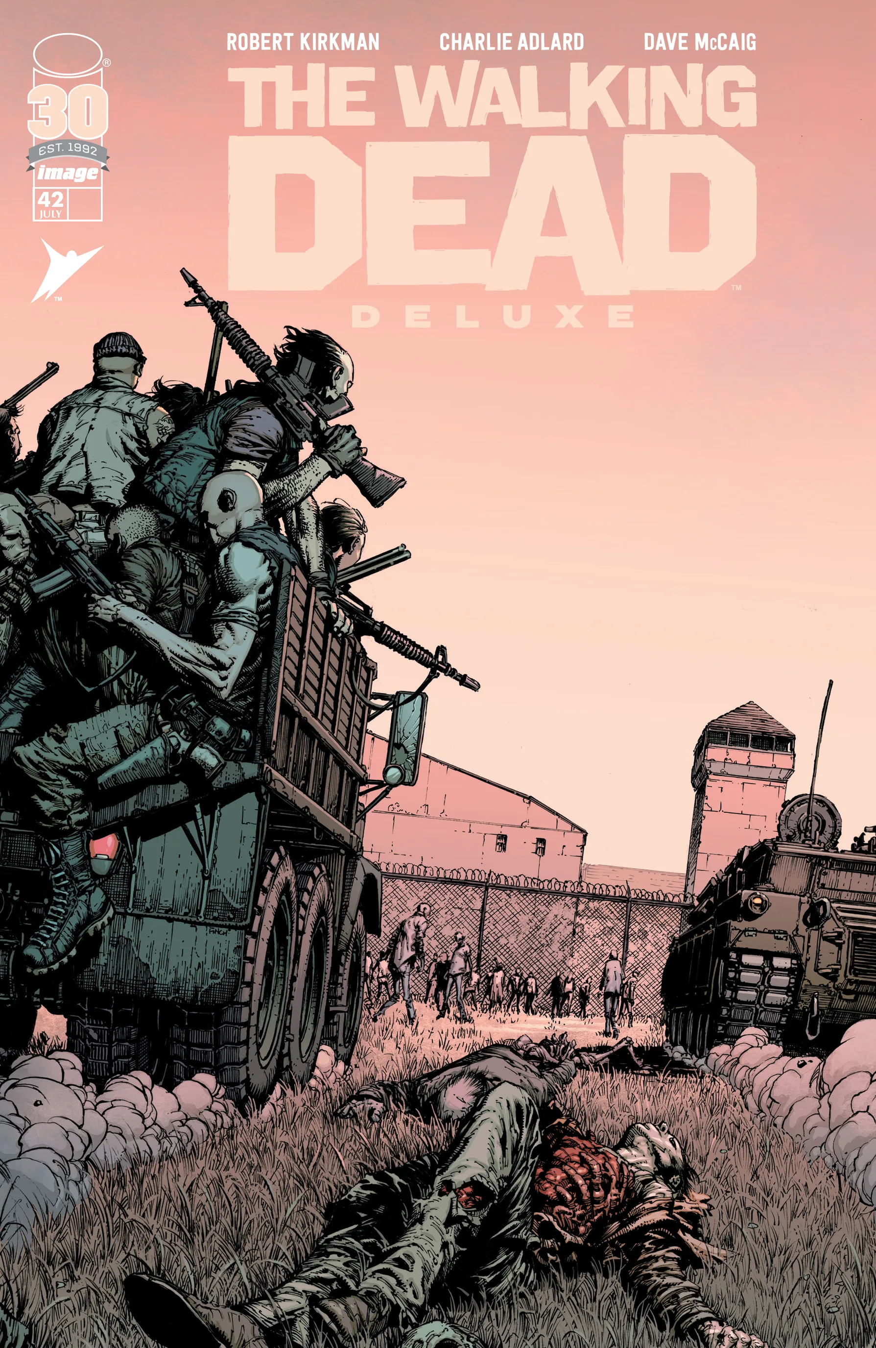 The Walking Dead Deluxe (2020-) #42 cover