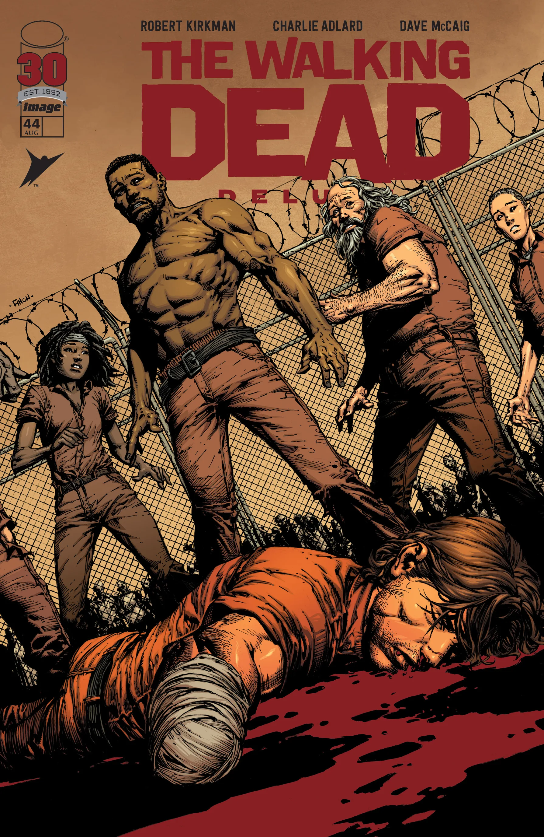 The Walking Dead Deluxe (2020-) #44 cover