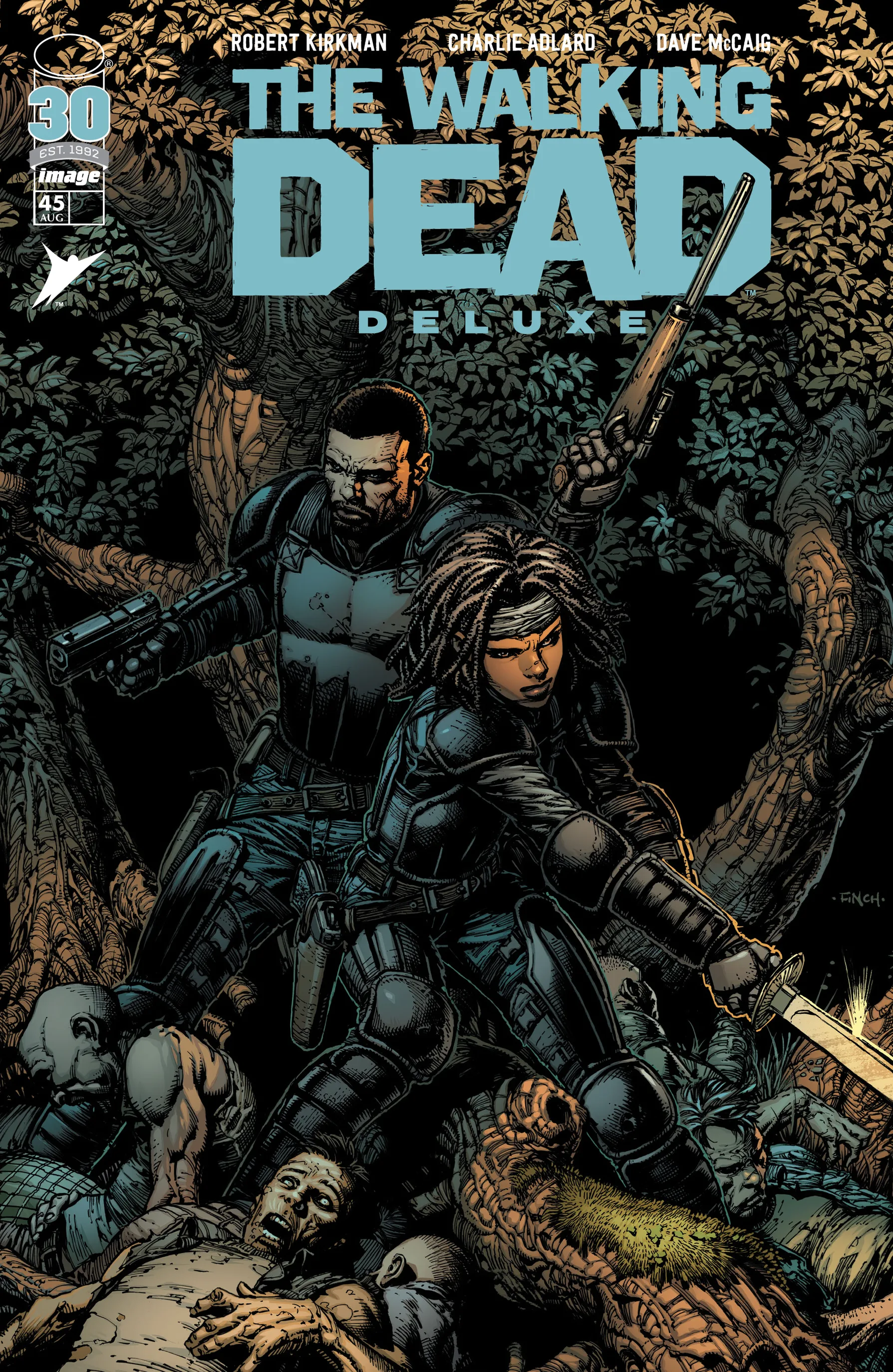 The Walking Dead Deluxe (2020-) #45 cover