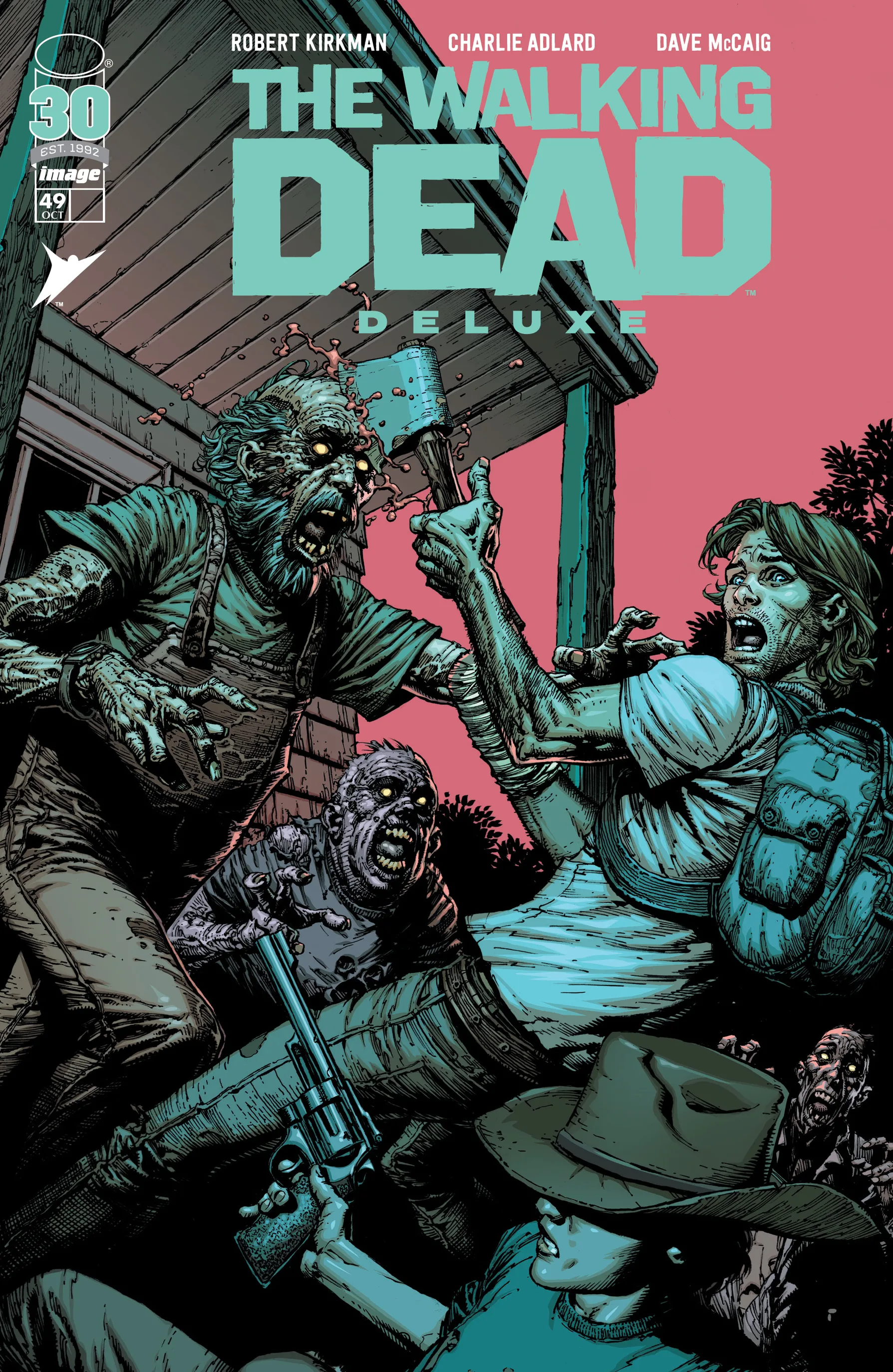 The Walking Dead Deluxe (2020-) #49 cover