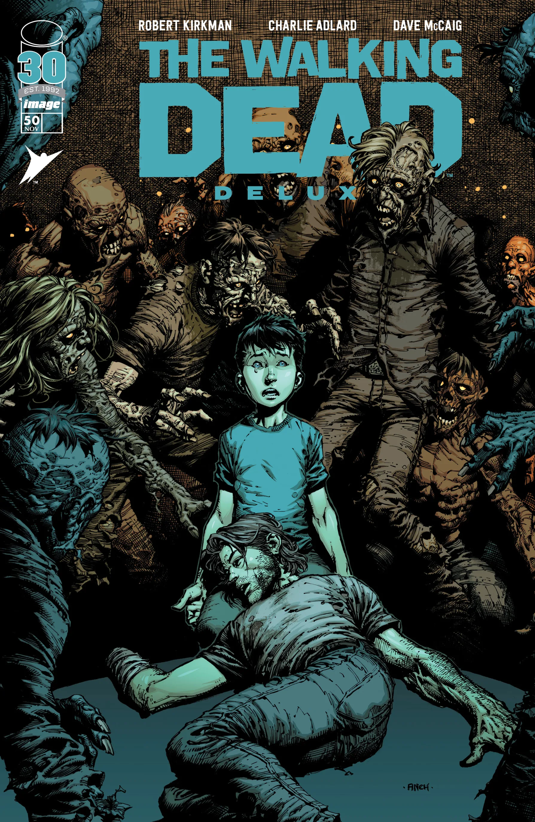 The Walking Dead Deluxe (2020-) #50 cover