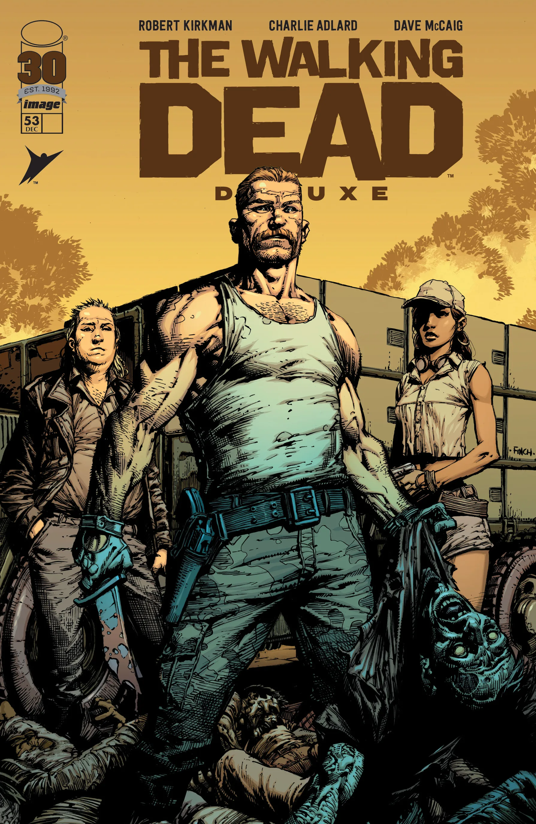 The Walking Dead Deluxe (2020-) #53 cover