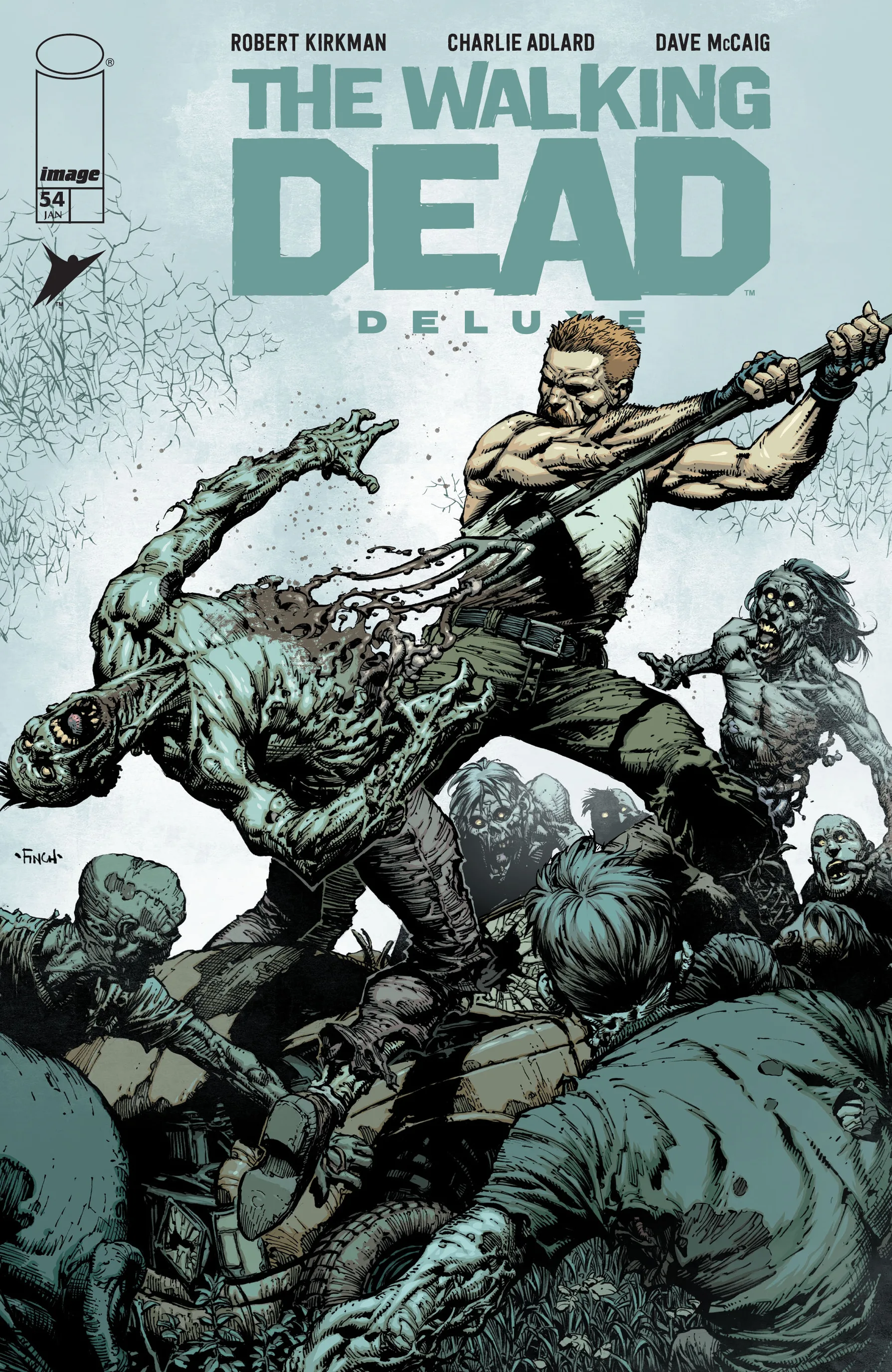 The Walking Dead Deluxe (2020-) #54 cover