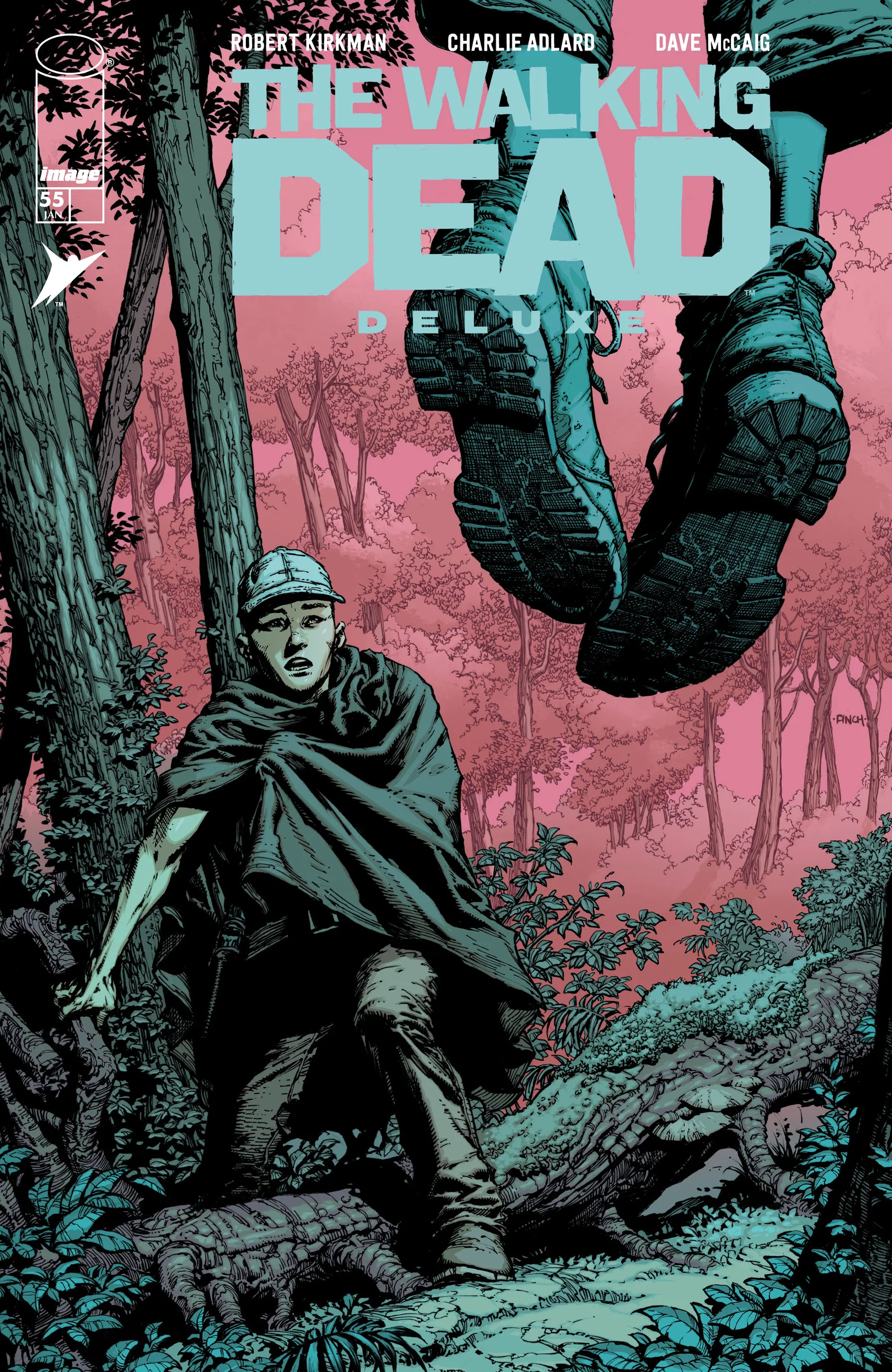 The Walking Dead Deluxe (2020-) #55 cover