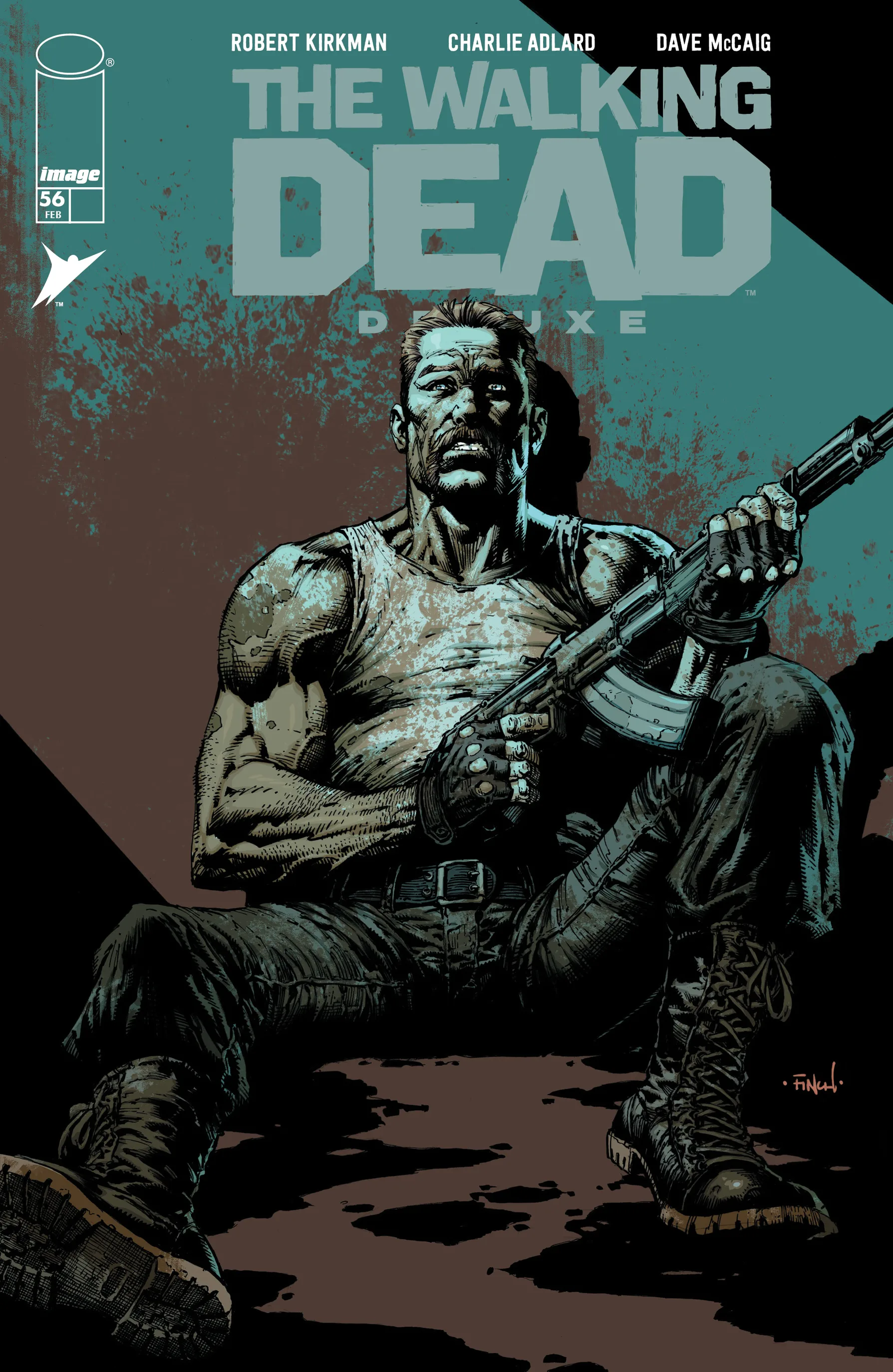The Walking Dead Deluxe (2020-) #56 cover