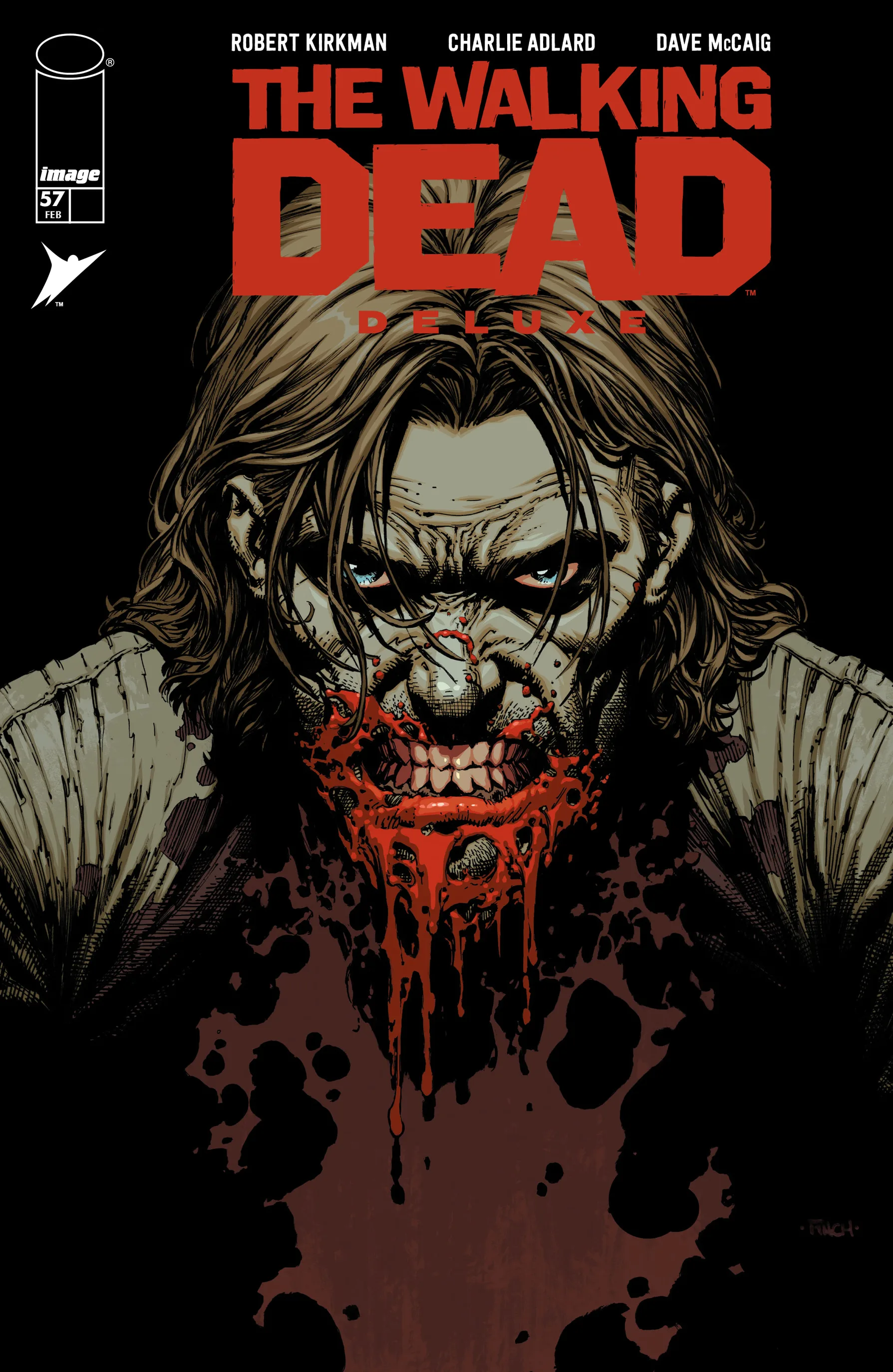 The Walking Dead Deluxe (2020-) #57 cover