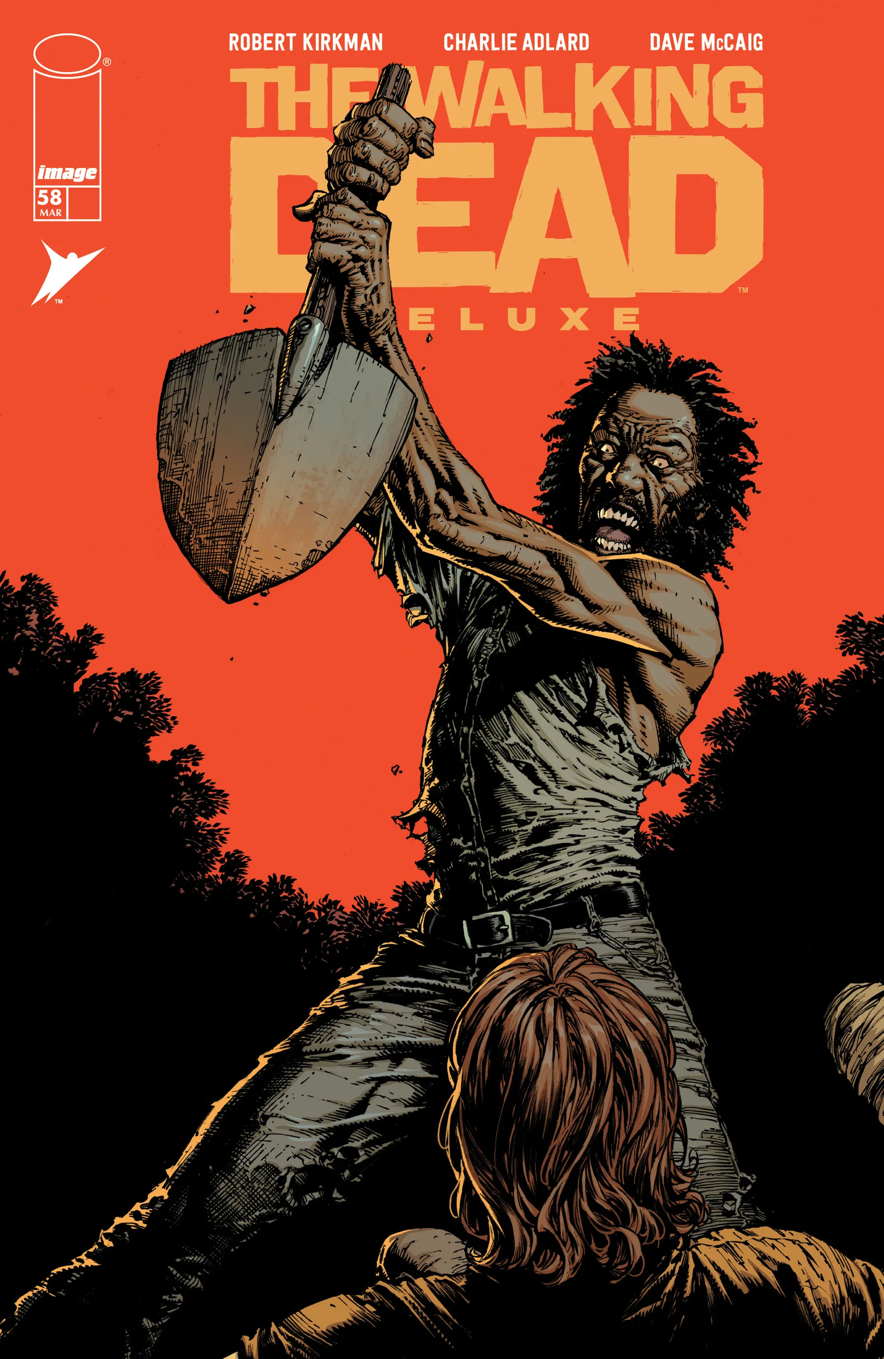 The Walking Dead Deluxe (2020-) #58 cover