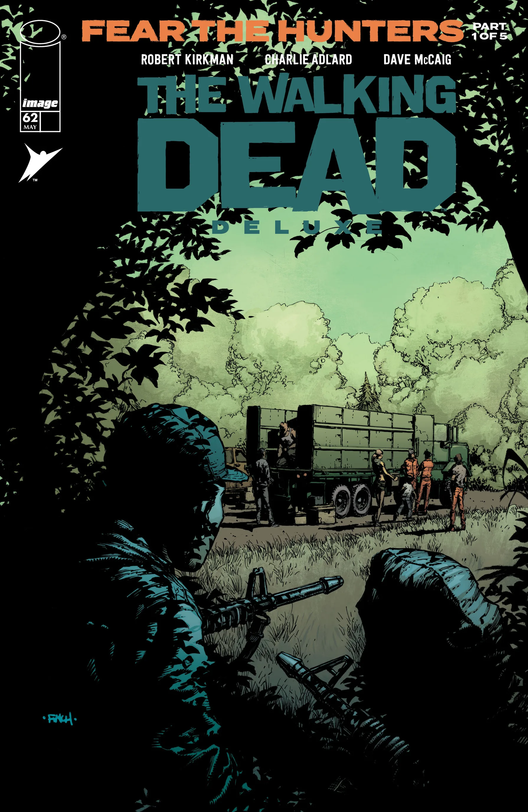 The Walking Dead Deluxe (2020-) #62 cover