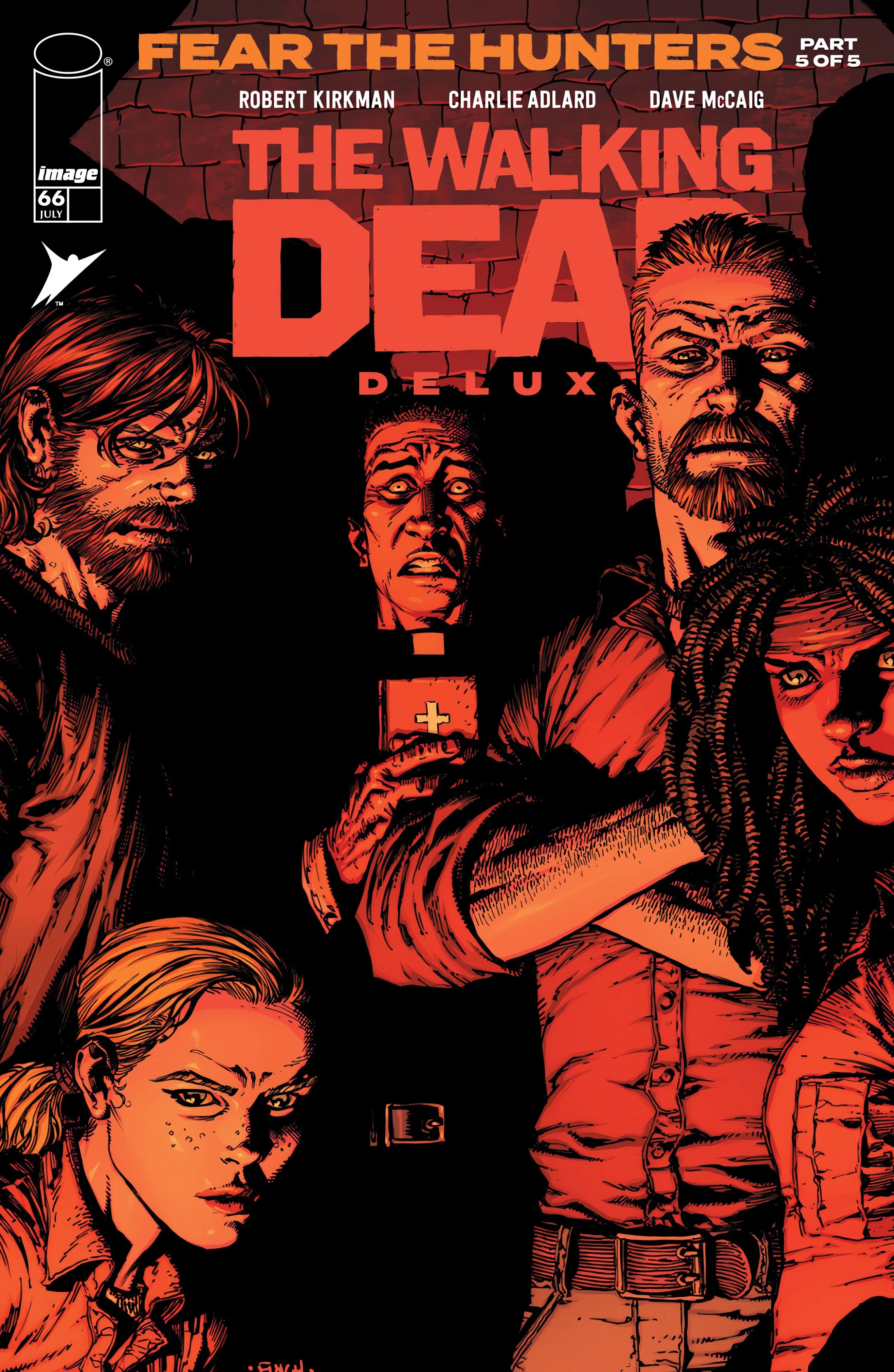 The Walking Dead Deluxe (2020-) #66 cover
