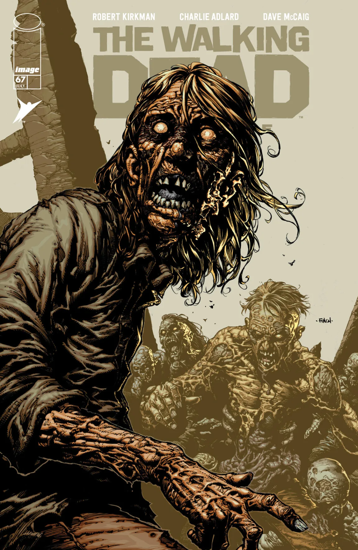 The Walking Dead Deluxe (2020-) #67 cover