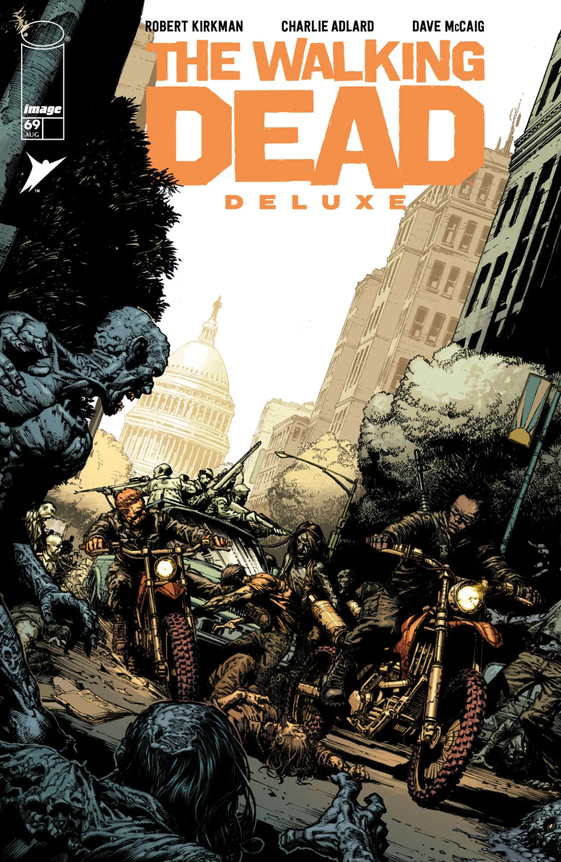 The Walking Dead Deluxe (2020-) #69 cover