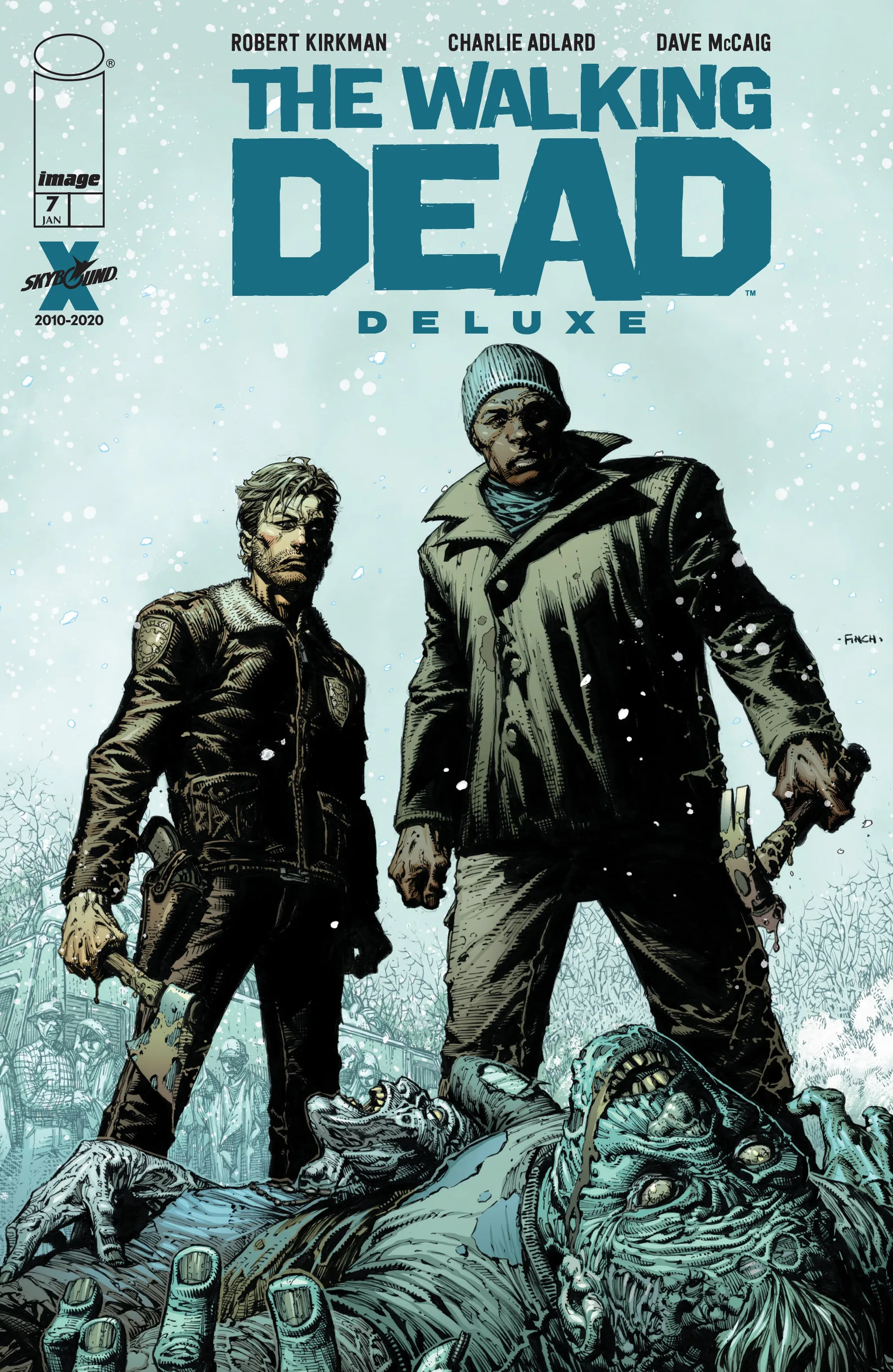 The Walking Dead Deluxe (2020-) #7 cover