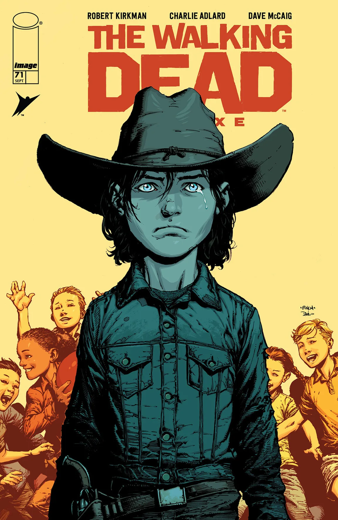 The Walking Dead Deluxe (2020-) #71 cover
