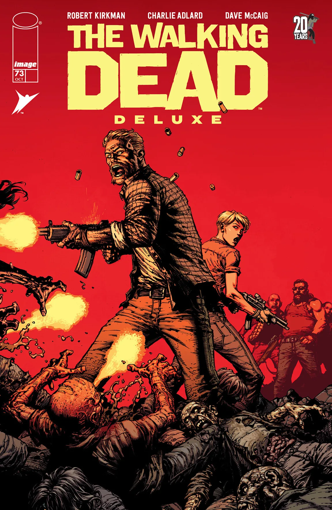 The Walking Dead Deluxe (2020-) #73 cover