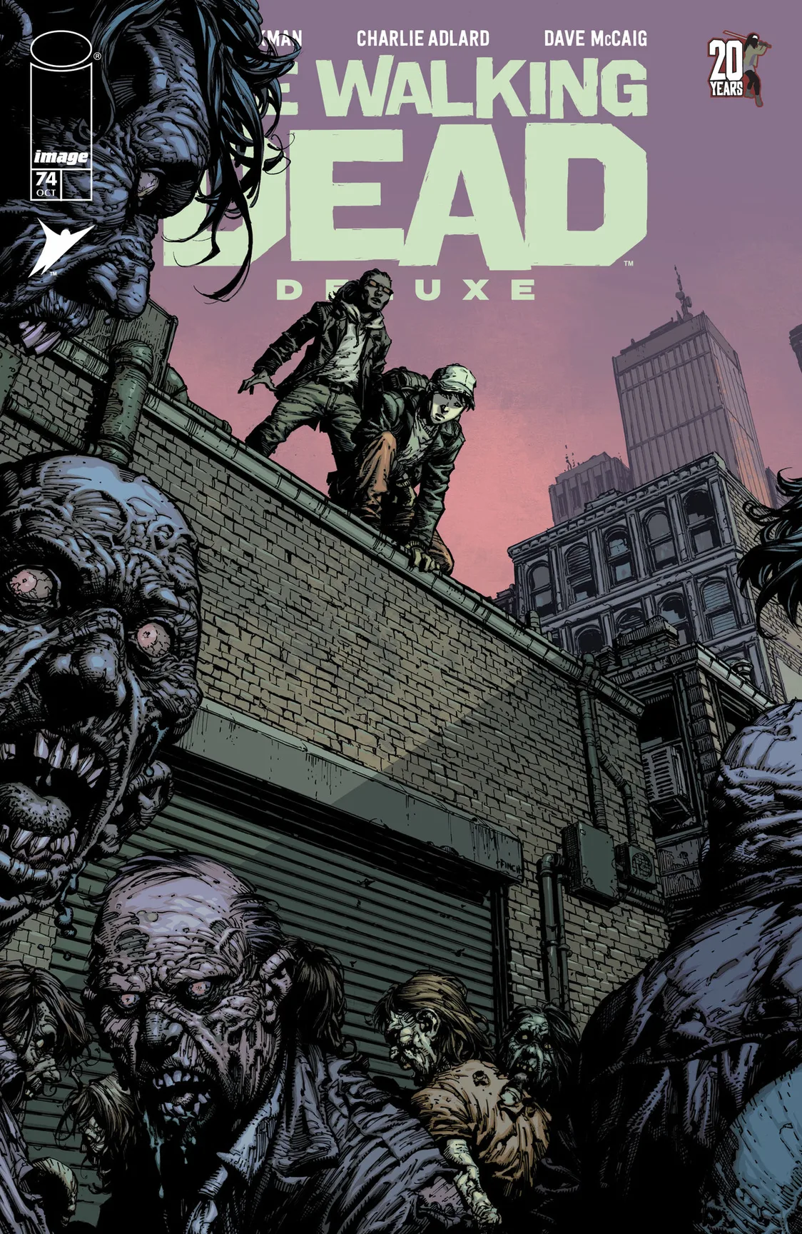 The Walking Dead Deluxe (2020-) #74 cover