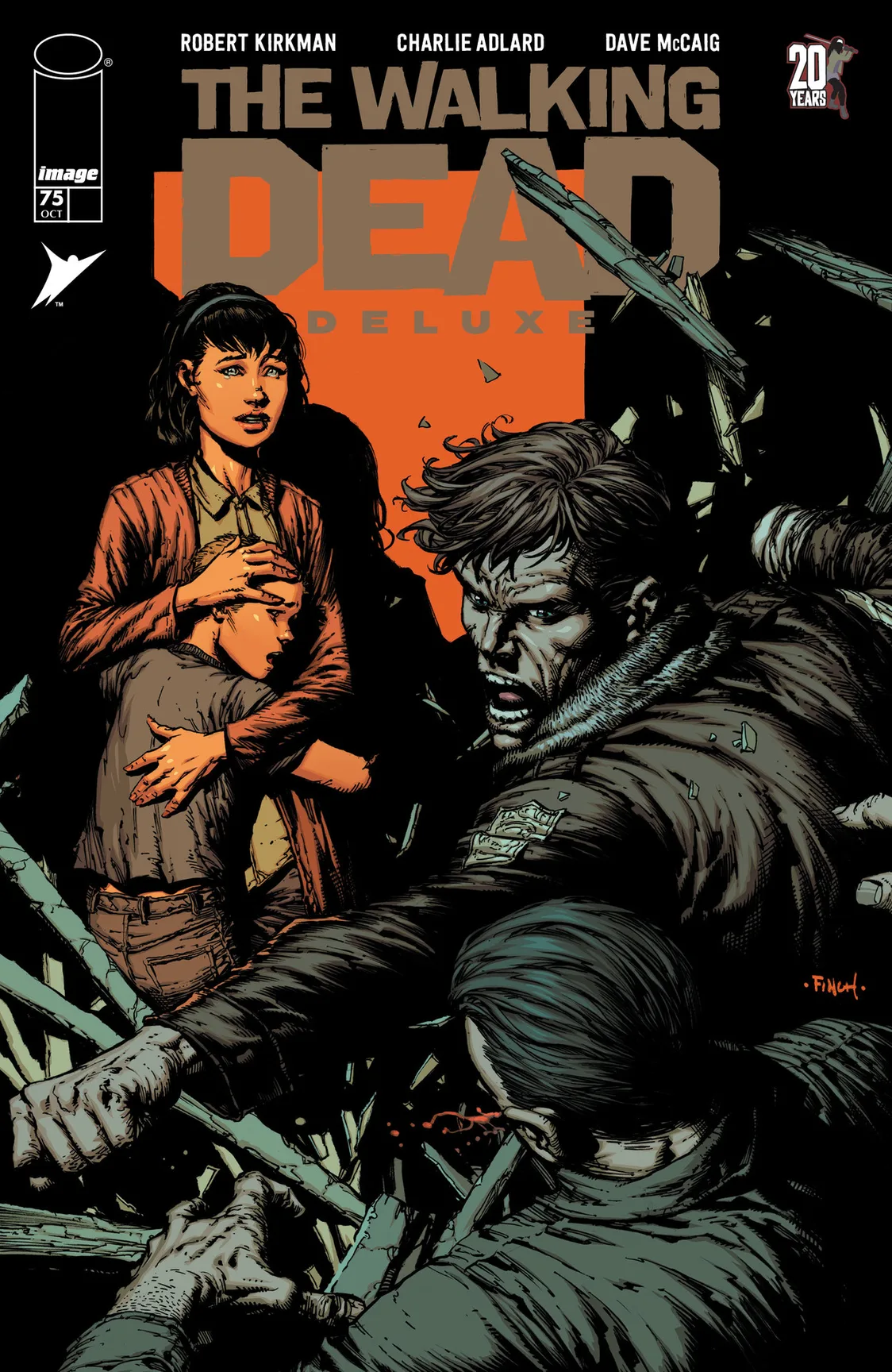The Walking Dead Deluxe (2020-) #75 cover