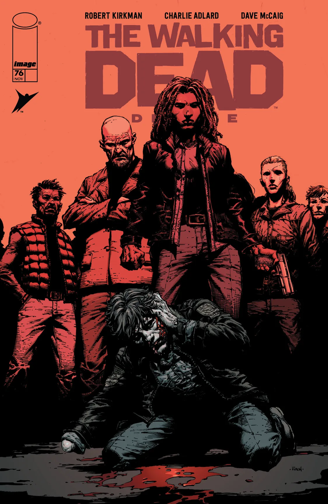 The Walking Dead Deluxe (2020-) #76 cover