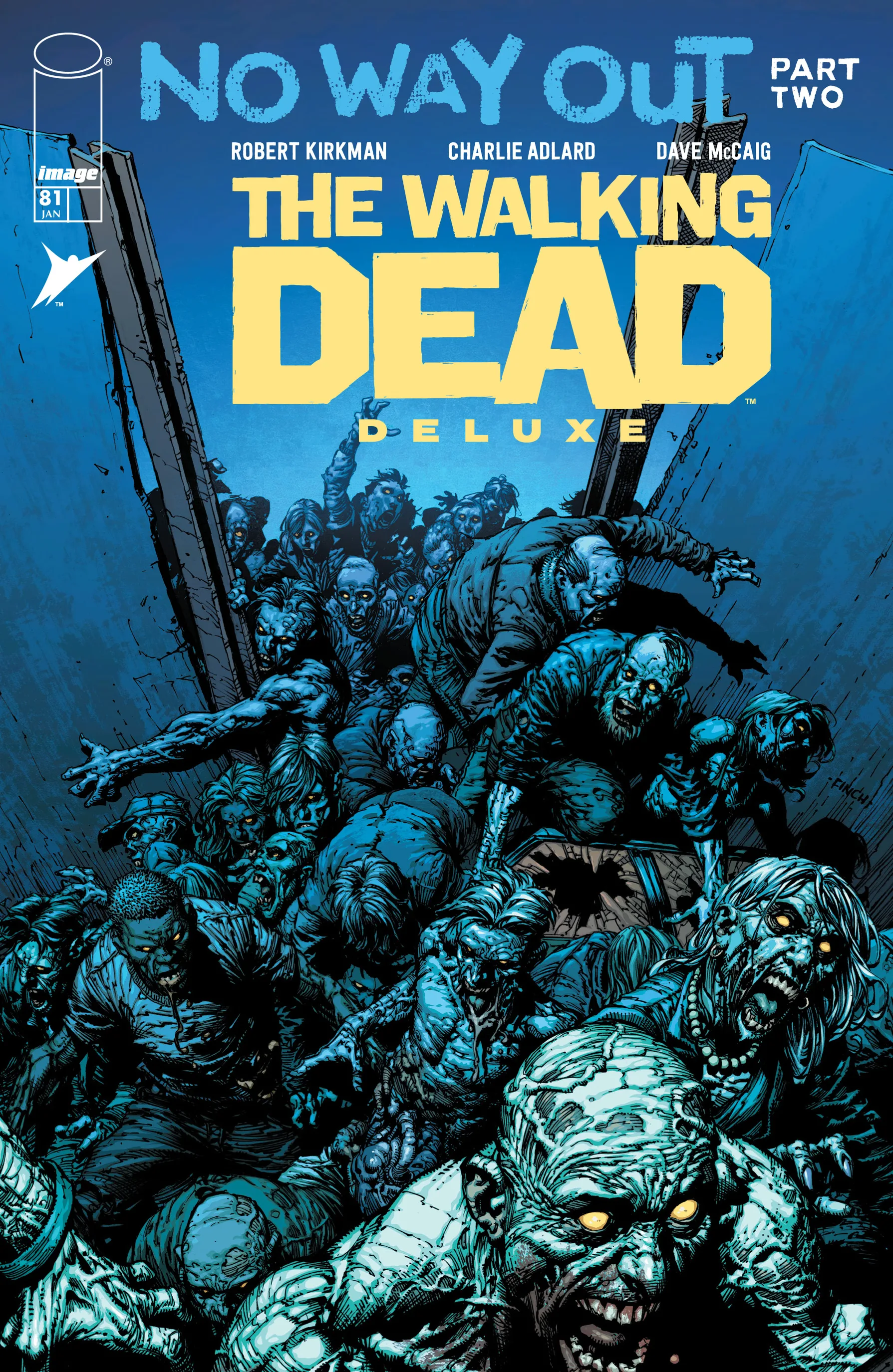 The Walking Dead Deluxe (2020-) #81 cover