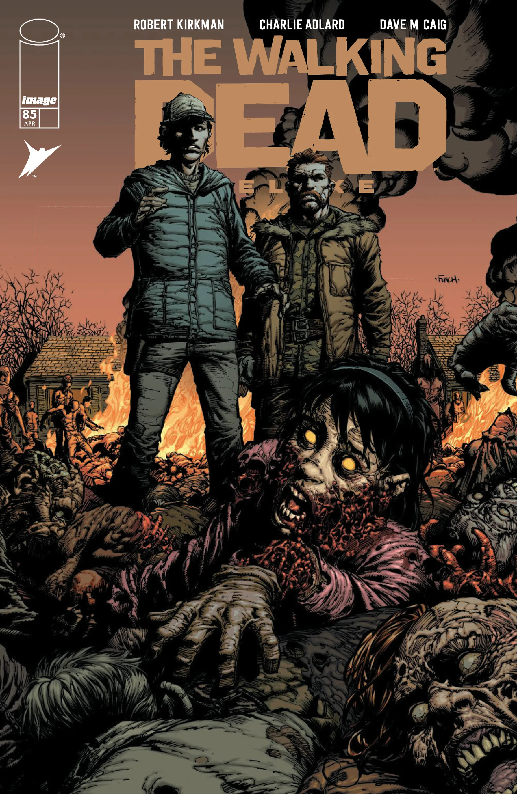 The Walking Dead Deluxe (2020-) #85 cover