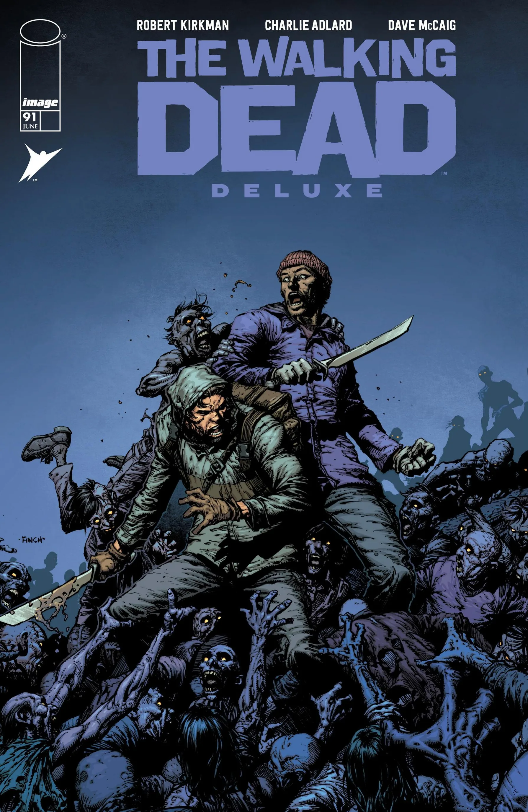The Walking Dead Deluxe (2020-) #91 cover