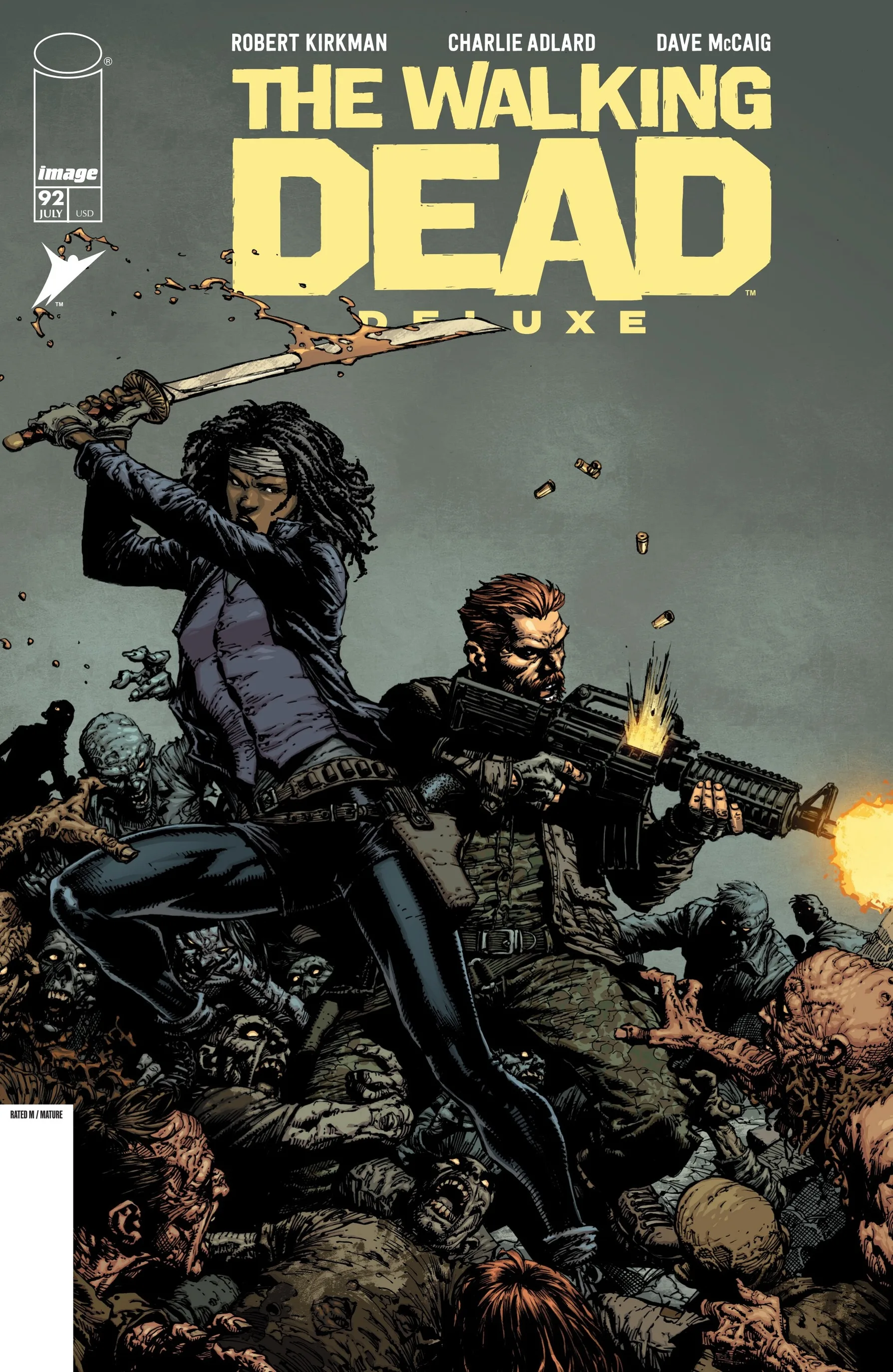 The Walking Dead Deluxe (2020-) #92 cover